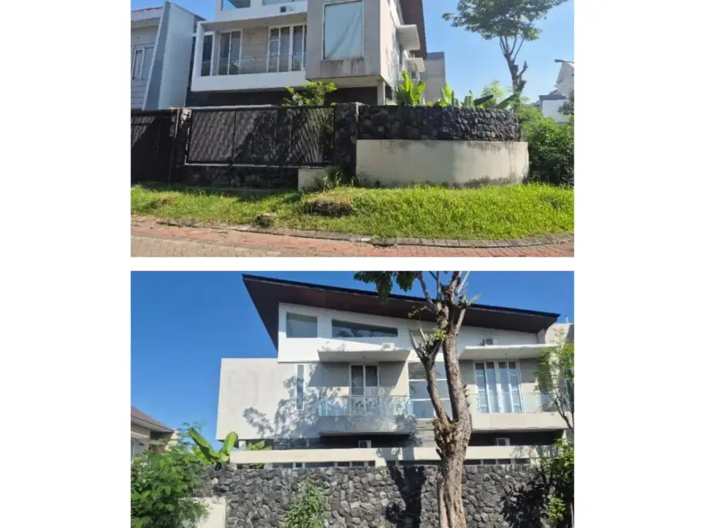 DIJUAL Rumah BESAR MODERN HOOK di perumahan San Antonio, Pakuwon City Surabaya Timur