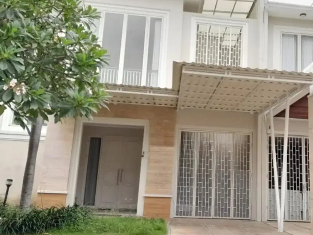 DIJUAL RUMAH BESAR 2 lantai Modern FULL FURNISHED SIAP HUNI LONGBEACH Pakuwon city, Surabaya Timur