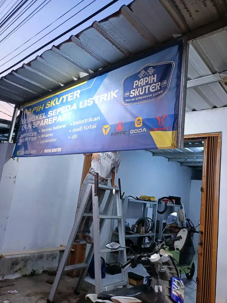 Servis sepeda listrik / home servis