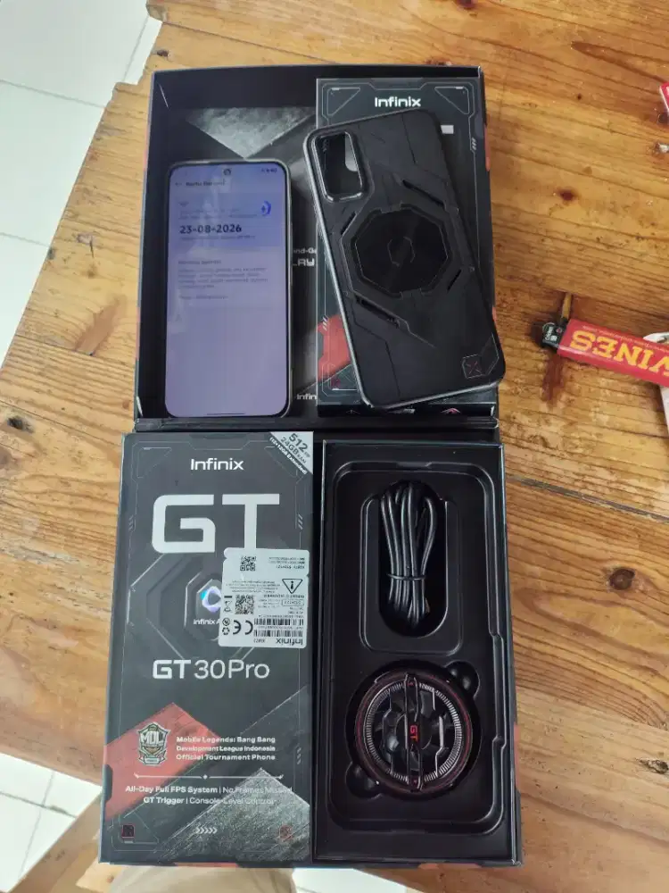 Infinix GT 30 Pro 5G Dark Flare Special Gift Box, Ram 12/512GB Fullset