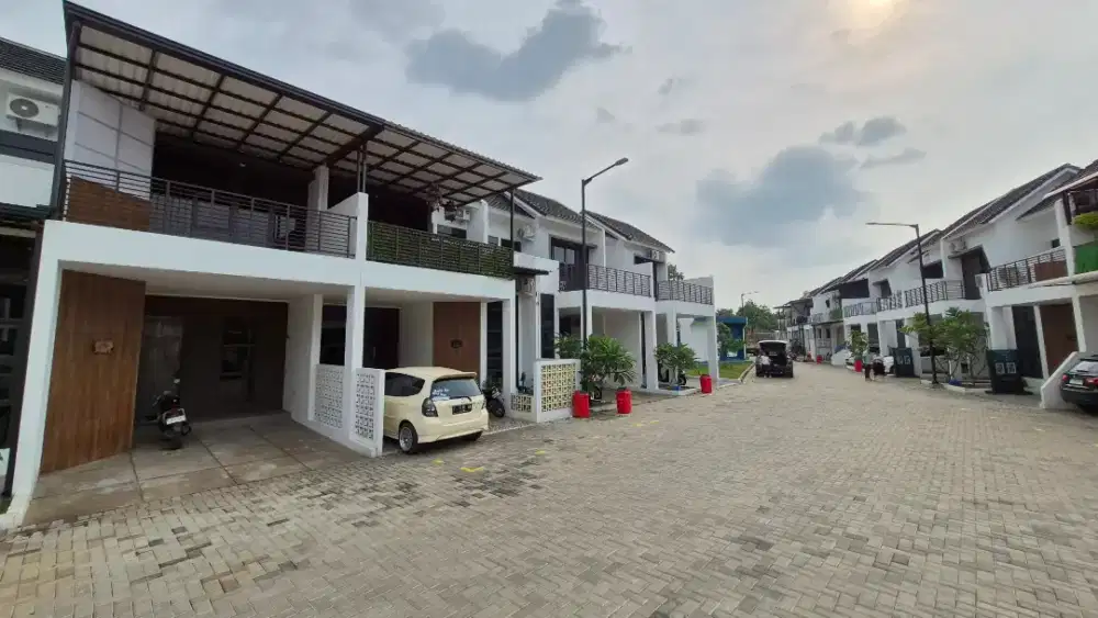 Rumah siap huni tanpa DP, fasilitas kolam renang di karawaci tangerang