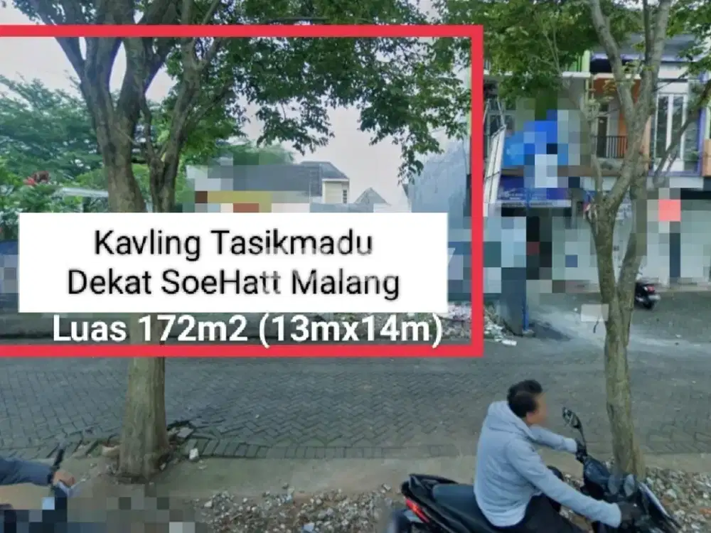 Langka!! Tanah Lebar 13 m Tasikmadu Lowokwaru Malang GMK03630