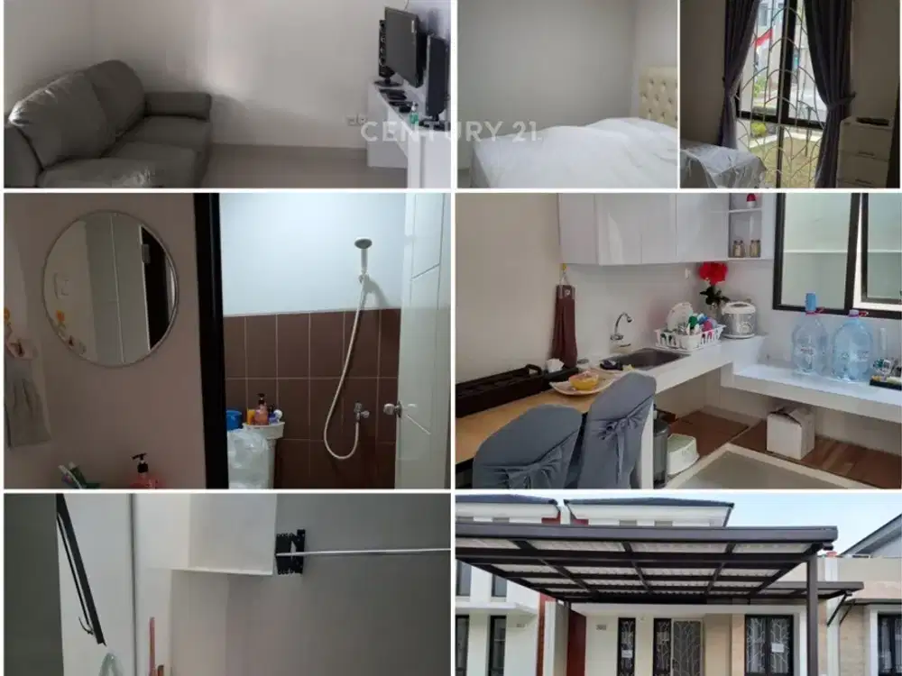 Rumah Full Furnished Di Perumahan Citra Raya Cluster Carona Park