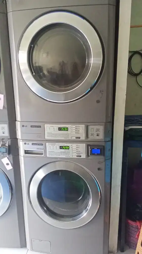 Jual mesin cuci LG Comerical kapasitas 13 kg cocok untuk usaha laundry