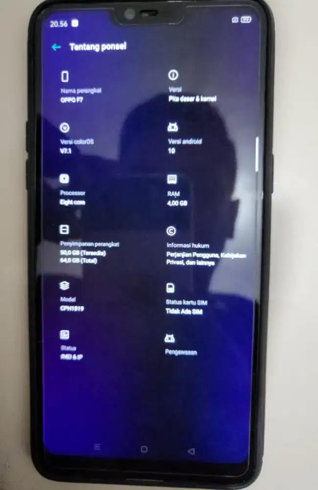 OPPO F 7 SECOND
