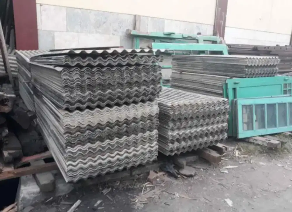 Jual asbes gelombang bekas 100x180