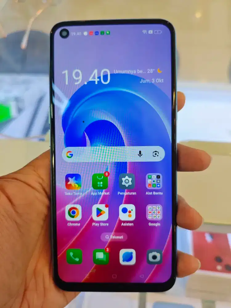 OPPO A96 RAM 8/256 FULLSET NO MONUS