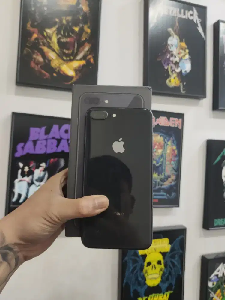 Iphone 8 Plus 64GB Fullset Fingerprint Off