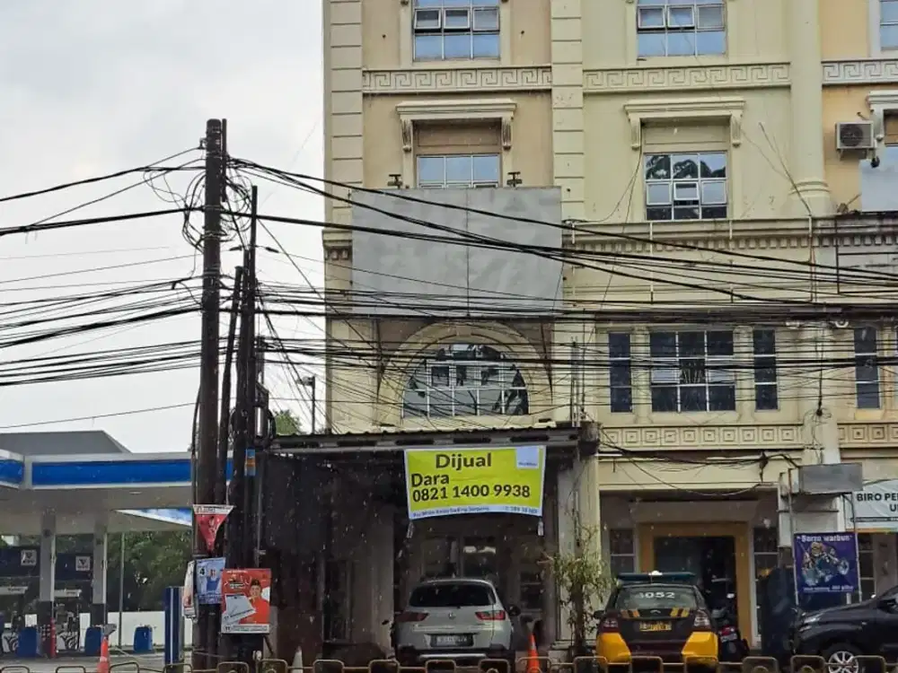 Ruko 4 lantai Jalan Raya Warung Buncit Mampang Prapatan Jakarta Selatan