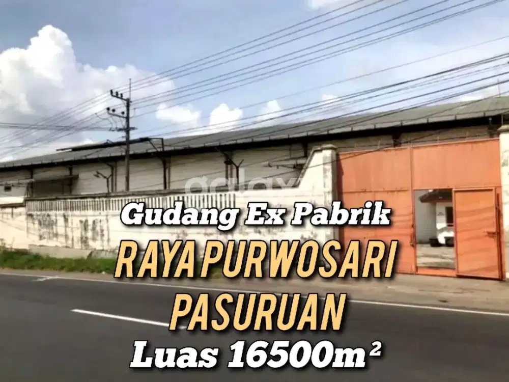 Murah!! Gudang Ex Pabrik Raya Purwosari Pasuruan GMK03264