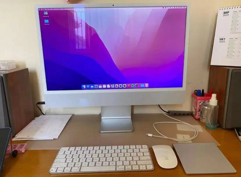 iMac M1 2021 24 inch Silver (Like New)