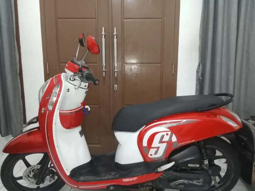 HONDA SCOPPY FI 2016 REMOT IDLING STOP HIDUP PAJAK PANJANG