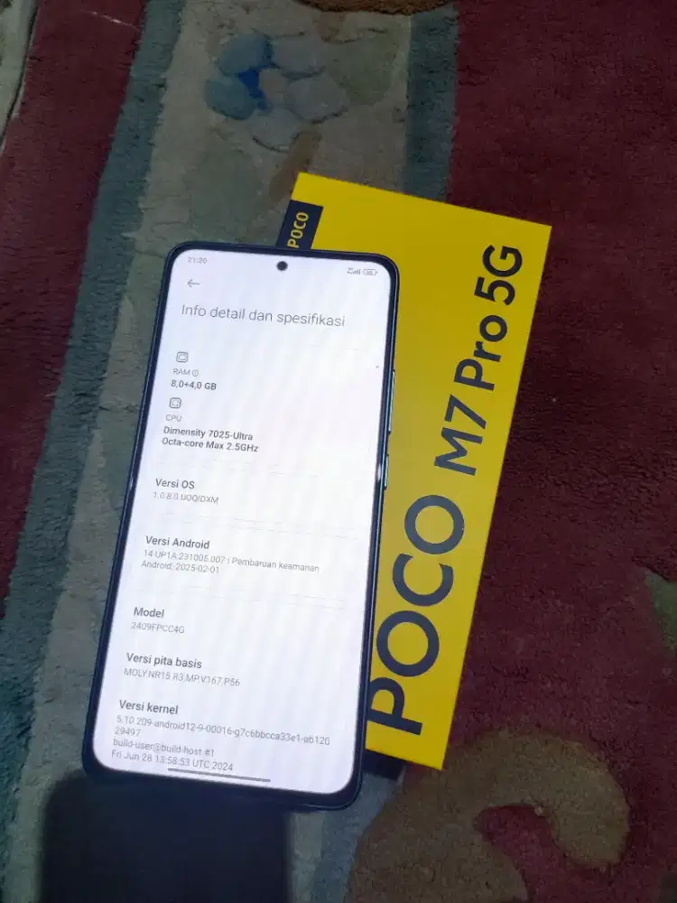 POCO M7 PRO 5G like new
