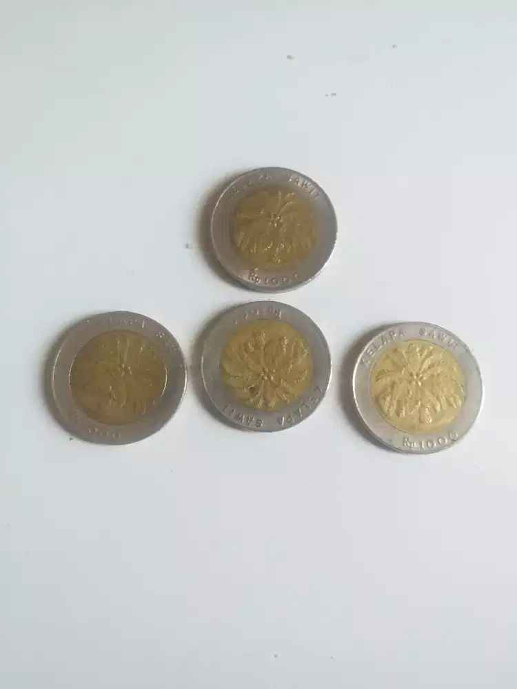 Uang coin 1000rupiah kelapa sawit