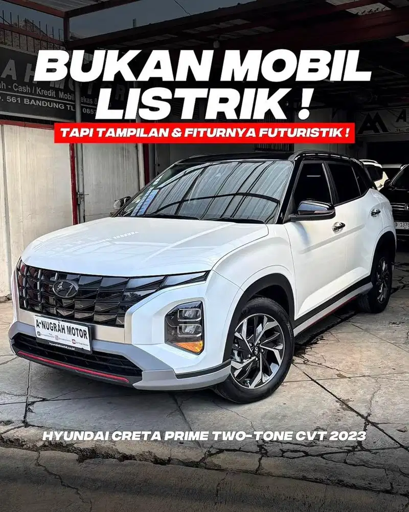 Low KILOMETER 10RIBUAN || Hyundai CRETA PRIME TWO TONE IVT 2023 || ANM