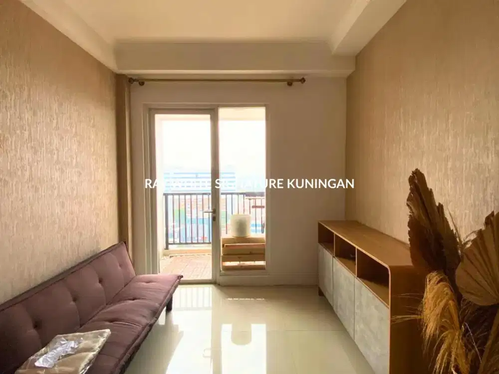 Apartemen Signature Park Grande 2 BR Mid-floor di Jl MT Haryono