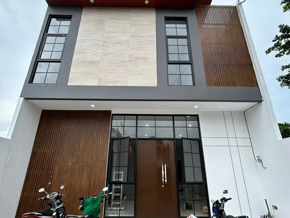 DIJUAL RUMAH  BARU FRESH 2 lantai MODERN TROPICAL MINIMALIS SUTOREJO TIMUR Surabaya Timur