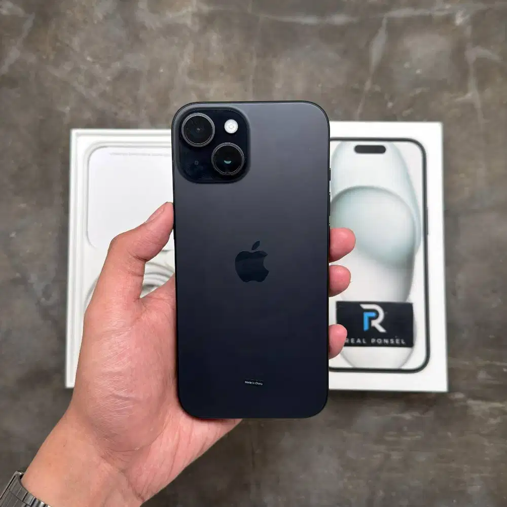 iPhone 15 128 iBox 1 Bulan Pakai - 128gb