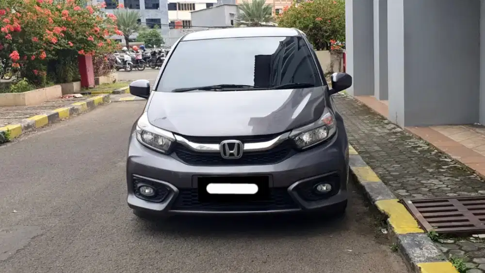 Km23rb honda brio e matic 2021 abu pajak panjang tangan pertama
