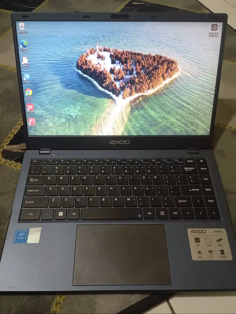 Laptop Axio Hipe 1 99% Seperti baru