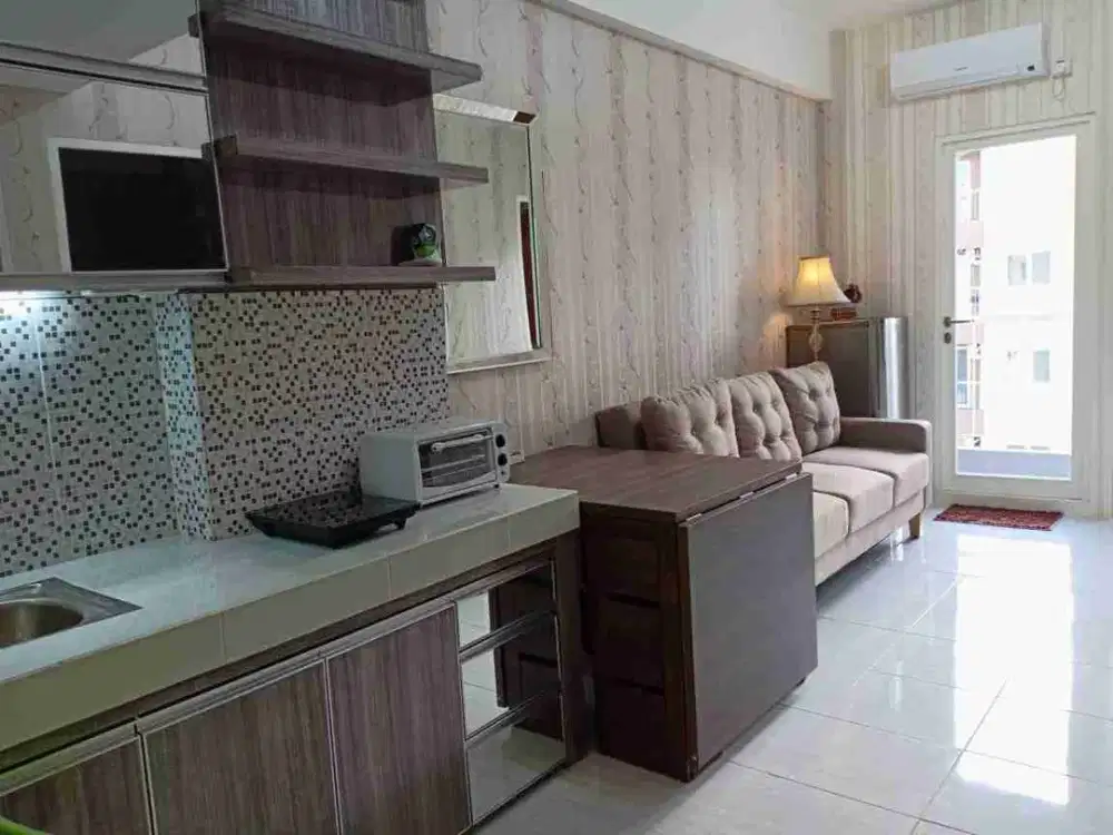 PUNCAK DHARMAHUSADA 2BR‼️ Apartemen Full Furnish Lengkap Nol Raya Merr dekat Unair C