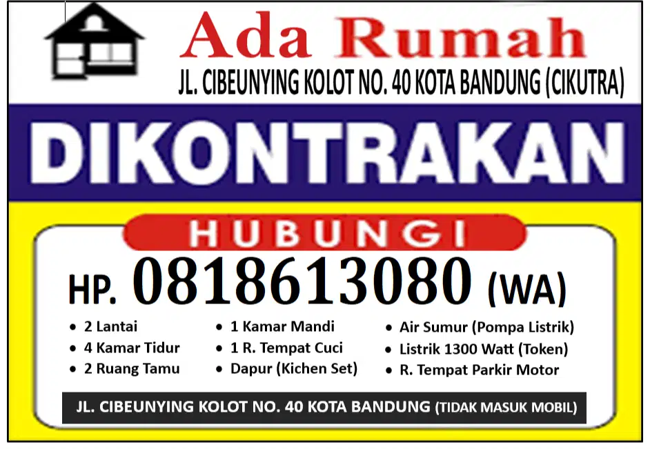 Kontrakan Rumah
