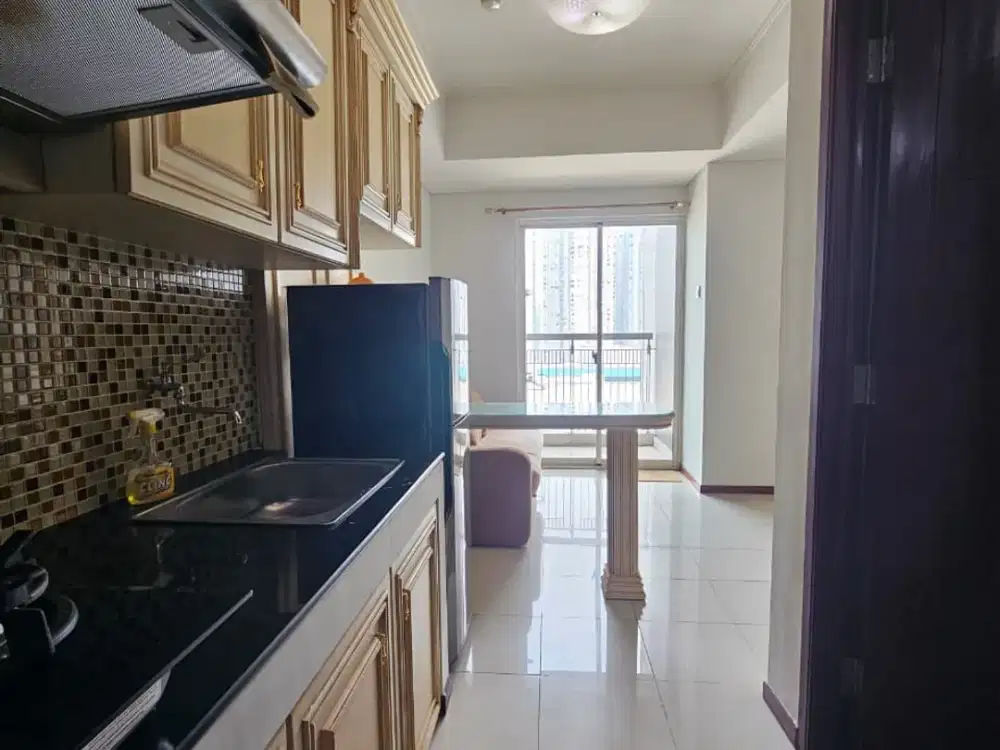 JUAL 1 BEDROOM FURNISHED SIAP HUNI DENGAN VIEW CANTIK TRIBECCA CENTRAL PARK
