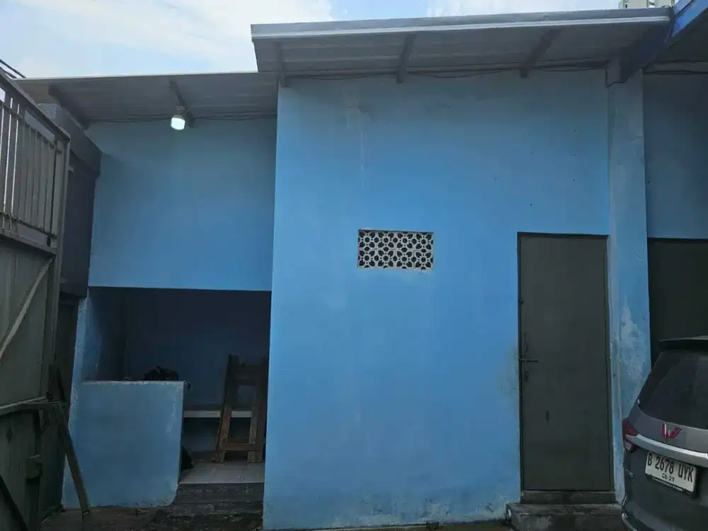 DIJUAL/DISEWAKAN GUDANG KAVLING DPR BANGUNAN 800M2 DI KAVLING DPR,CIPO