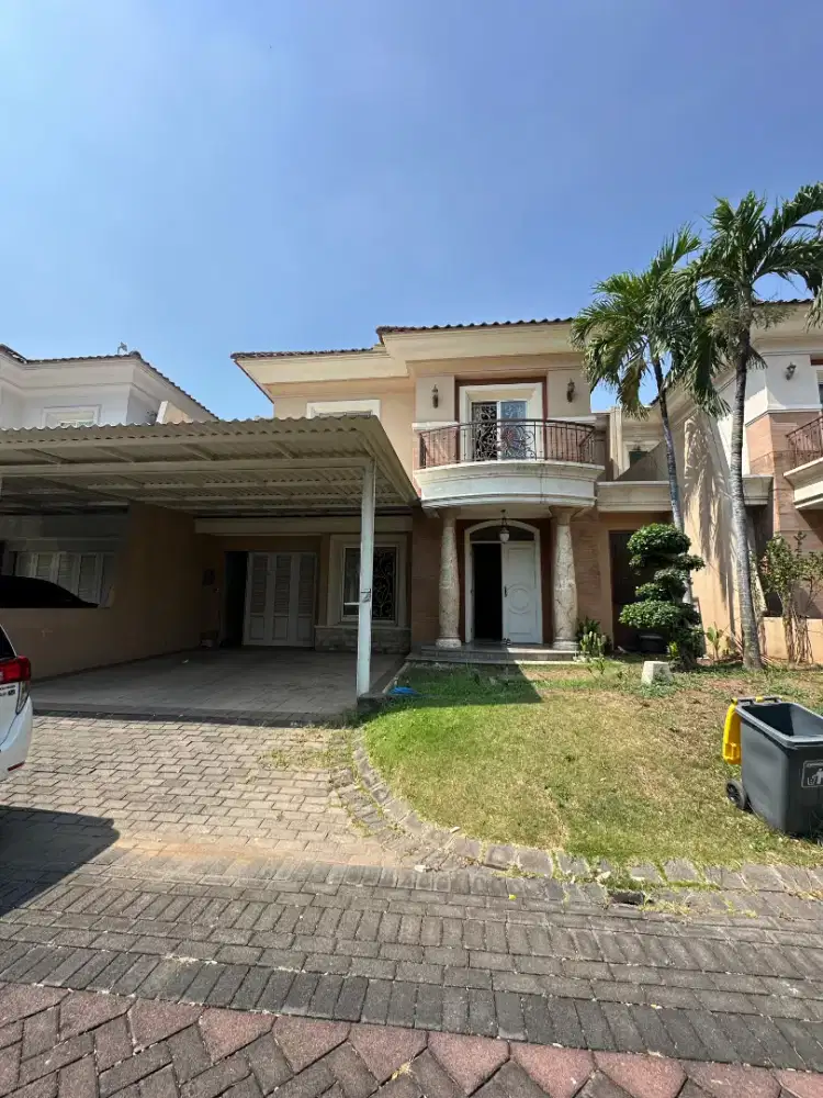 Dijual Rumah Cluster Elit WBM Venetian LT 264 LB 301 Hadap Utara 5.25M