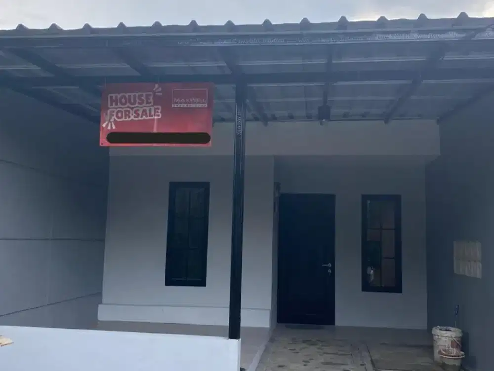 Dijual rumah 1 lantai siap huni sentul bogor