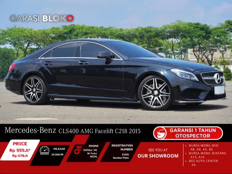 Mercedes-Benz CLS400  AMG Facelift C218 CBU 2015