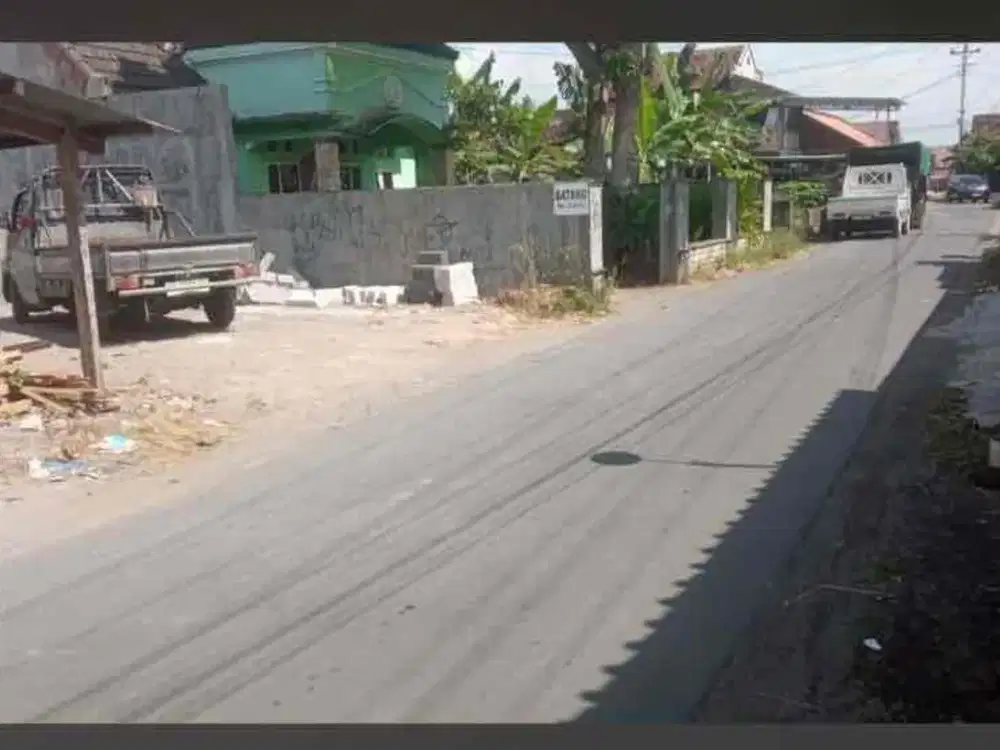 Dijual Tanah Pekarangan Pinggir Jalan Besar di Godean