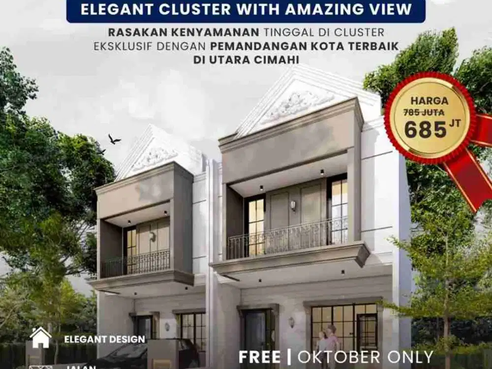 Rumah 2lt Keren Cimahi Utara