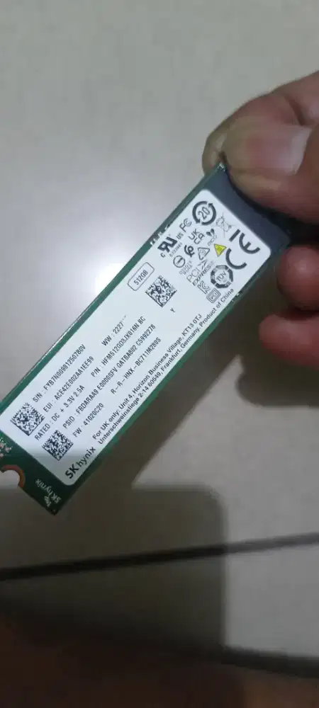 Sdd m2 nvme 512gb