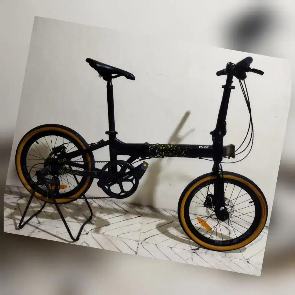 Sepeda Lipat Police Texas 20 Hidraulic