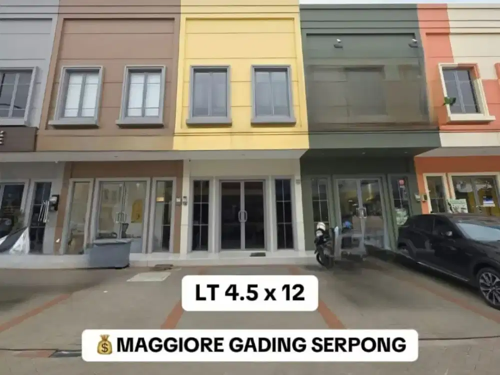 DIJUAL Ruko Maggiore Grande Gading Serpong