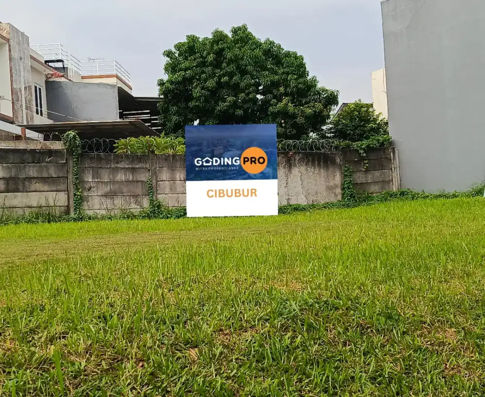 Dijual Kavling Citragran Siap Bangun, depan fasos fasum dekat Glenview