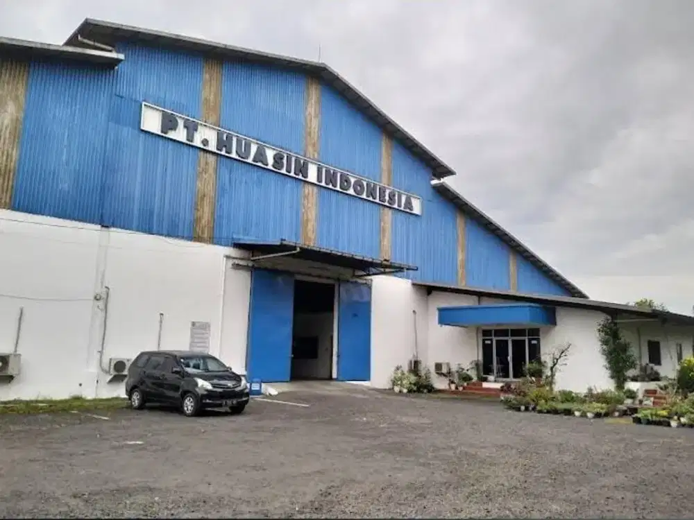 DIJUAL CEPAT TANAH DAN PABRIK Berlokasi Strategis