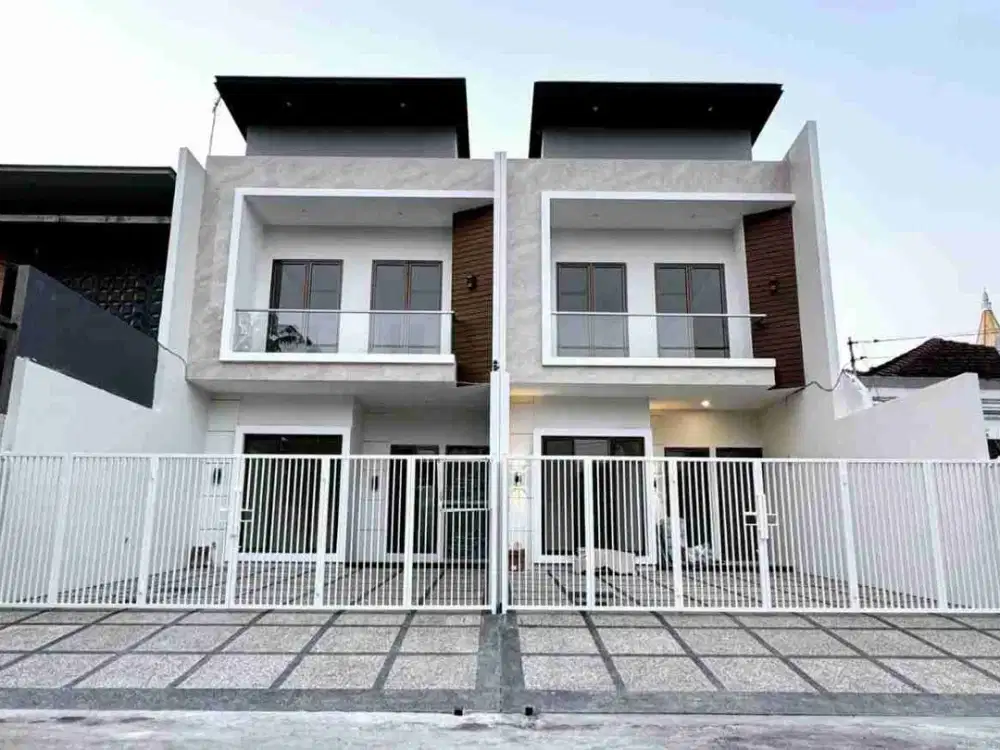 DIJUAL RUMAH BARU GRESS SELANGKAH DARI MERR LOKASI BARUK SURABAYA