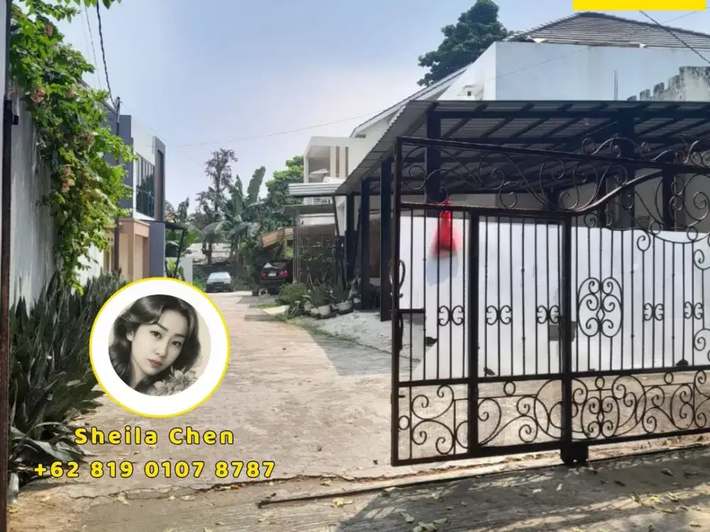 DIJUAL Rumah di Komplek Deplu Bintaro Jaksel.