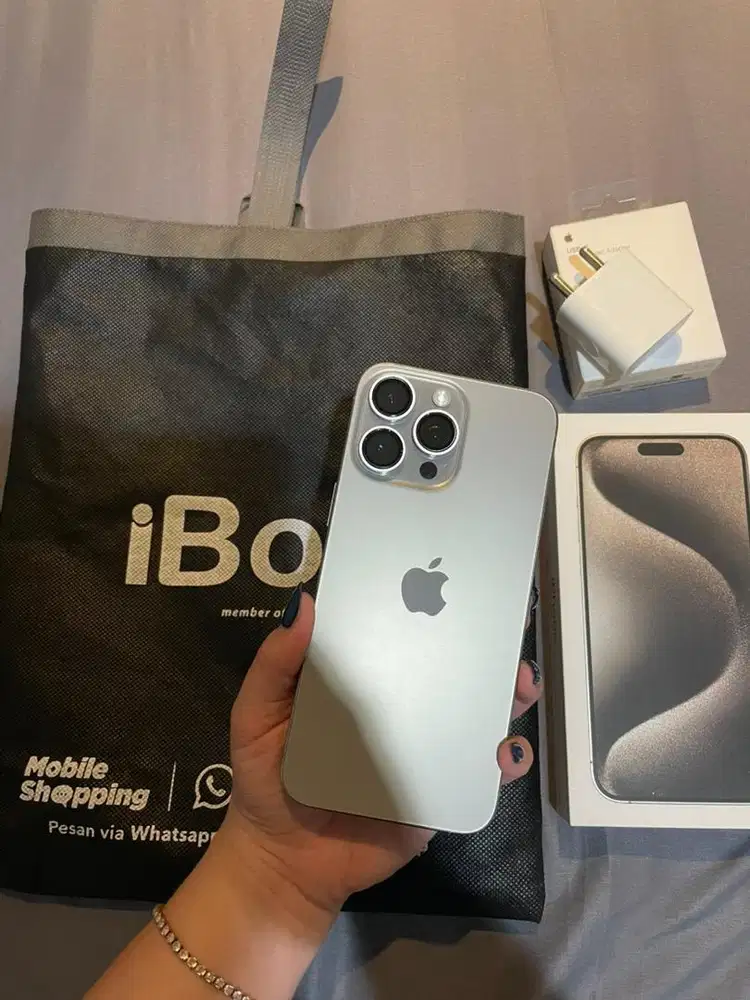 Iphone 15 promax 256gb ex Ibox