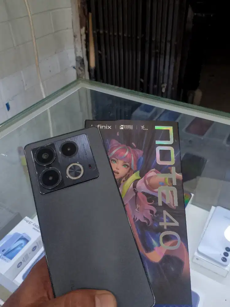 Infinix note 40 16/256 fulset ORI mulus like new