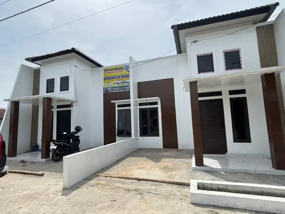 Perumahan Mewah Modren dikota Stabat DP 30juta bisa langsung Dihuni