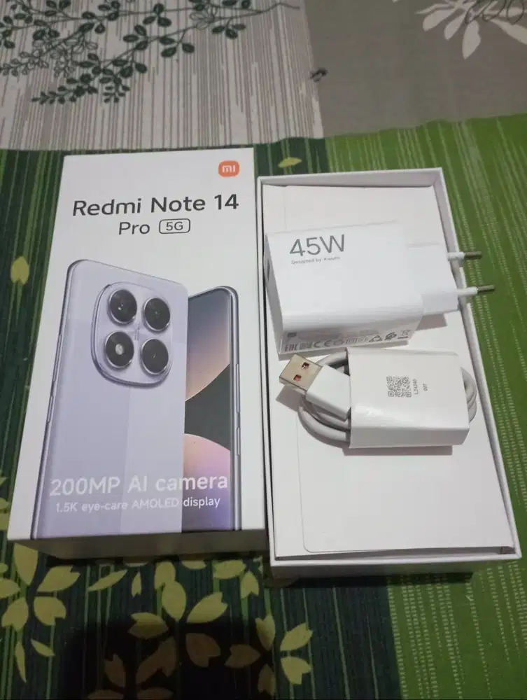 Redmi Note 14 Pro 5G Ram 8/256 Fullset Nominus.