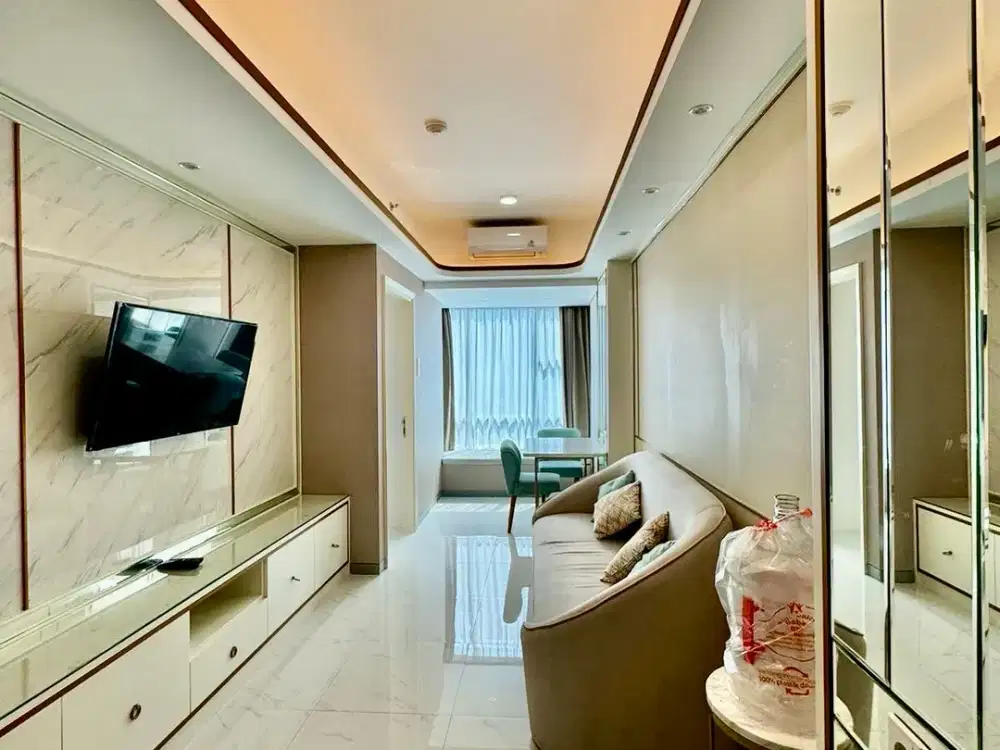 DISEWAKAN APARTEMEN ANDERSON PAKUWON INDAH MALL FURNISH CITY VIEW LT22