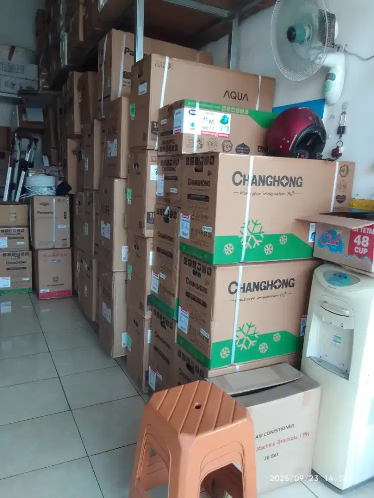Jual AC baru 1/2-1pk