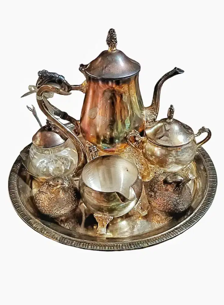 Silverware Tea set (perak) 1 set