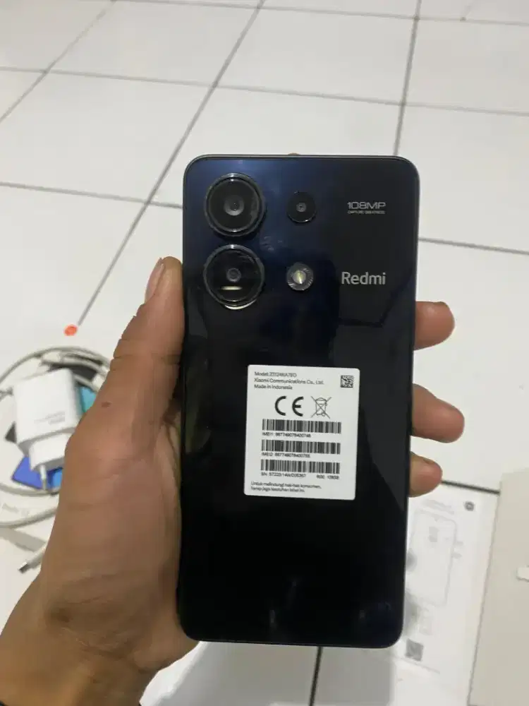 Redmi Note 13 8/128GB Midnight Black mahar/tt asal kahartos