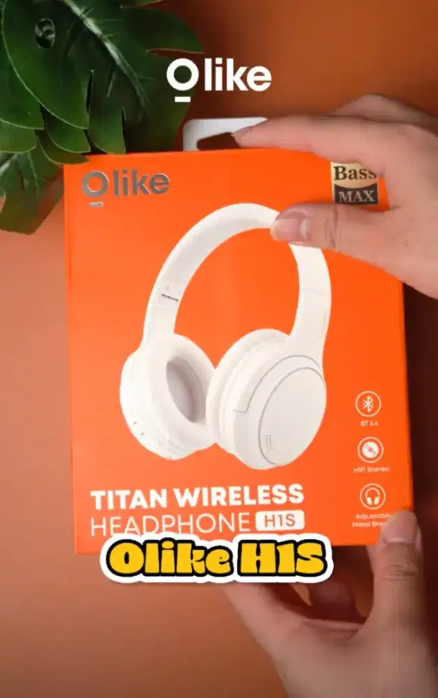 Headphone bluetooth OLIKE Titan H1S