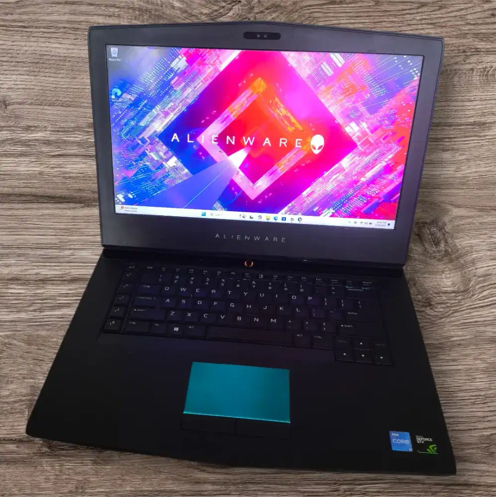 [RAM 32GB/SSD 1TB] Laptop Gaming Desain Alienware 15 Core i7 VGA 6GB